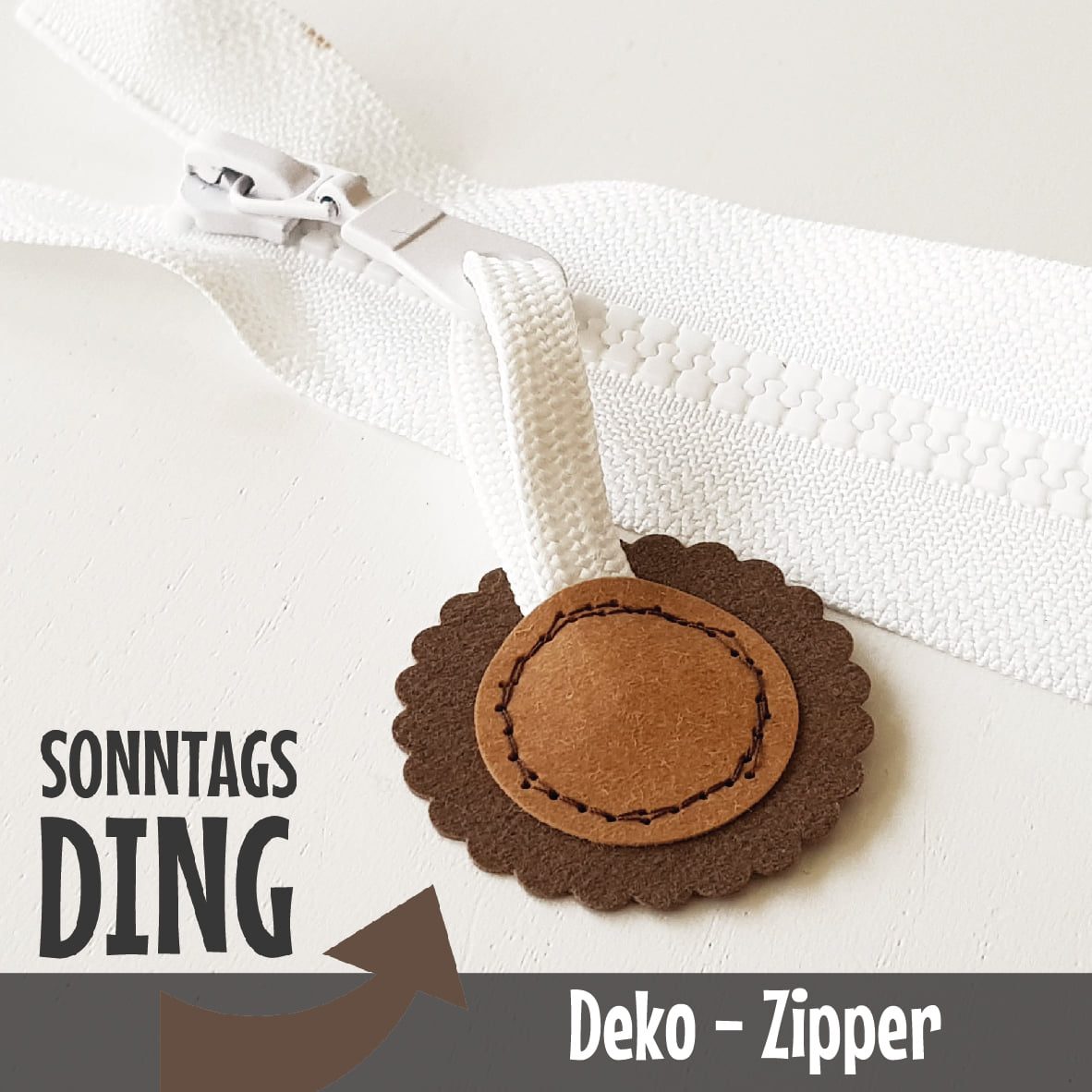 SonntagsDing: Deko-Zipper