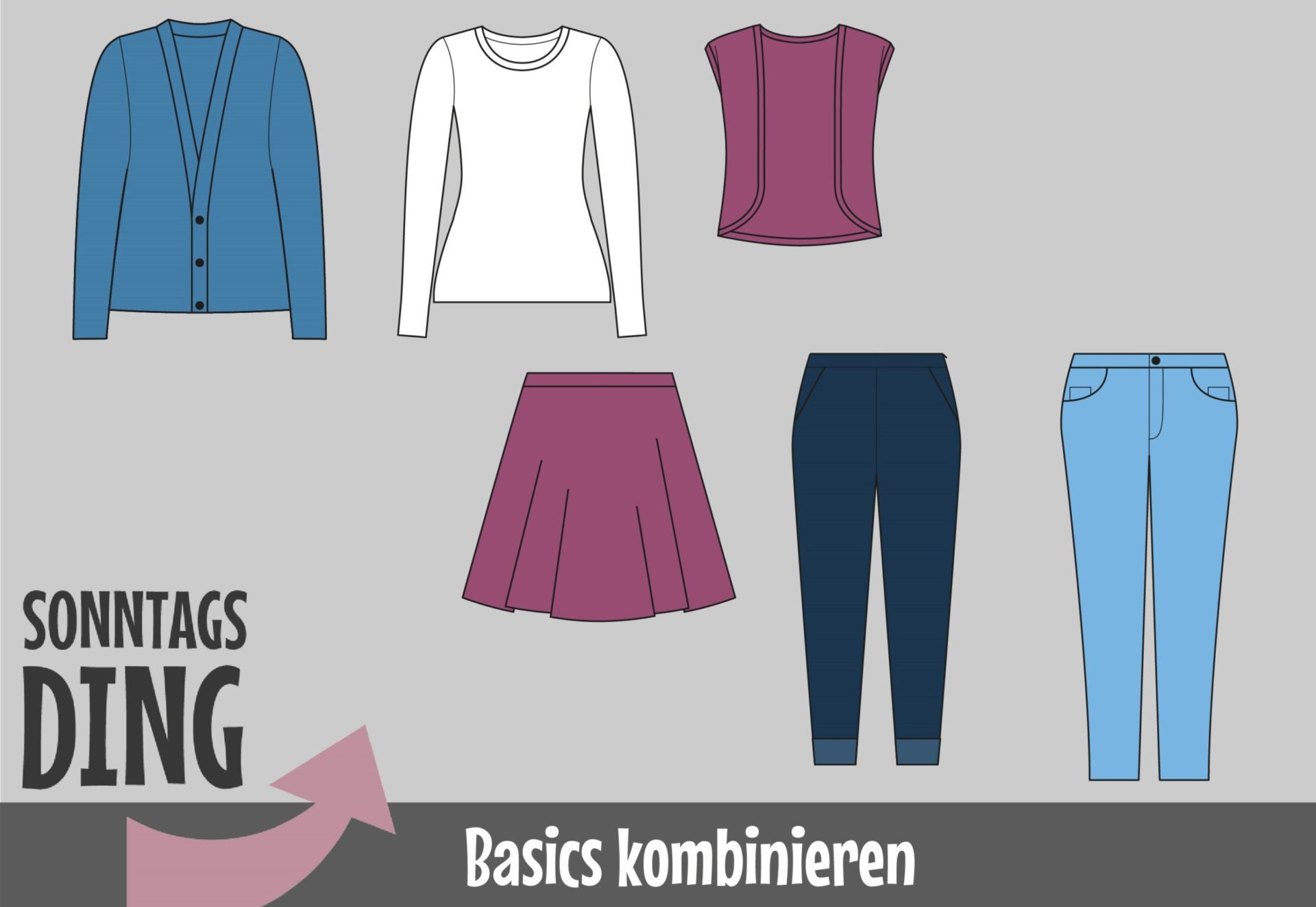 SonntagsDing: Capsule Wardrobe mit Basics