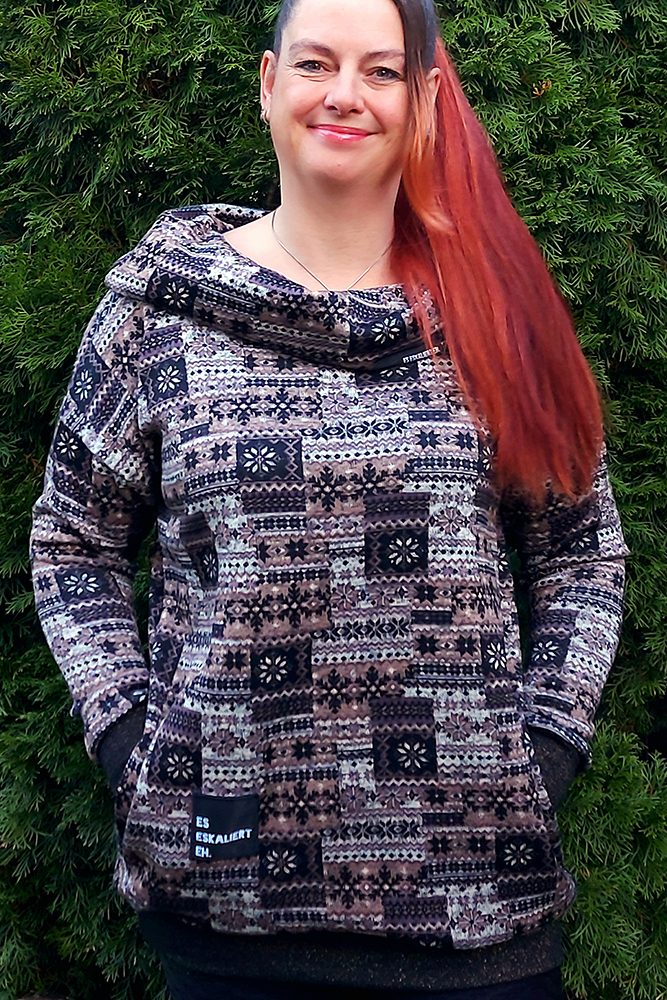Sweater Seelenwärmer von Print4kids, genäht von Sarina 