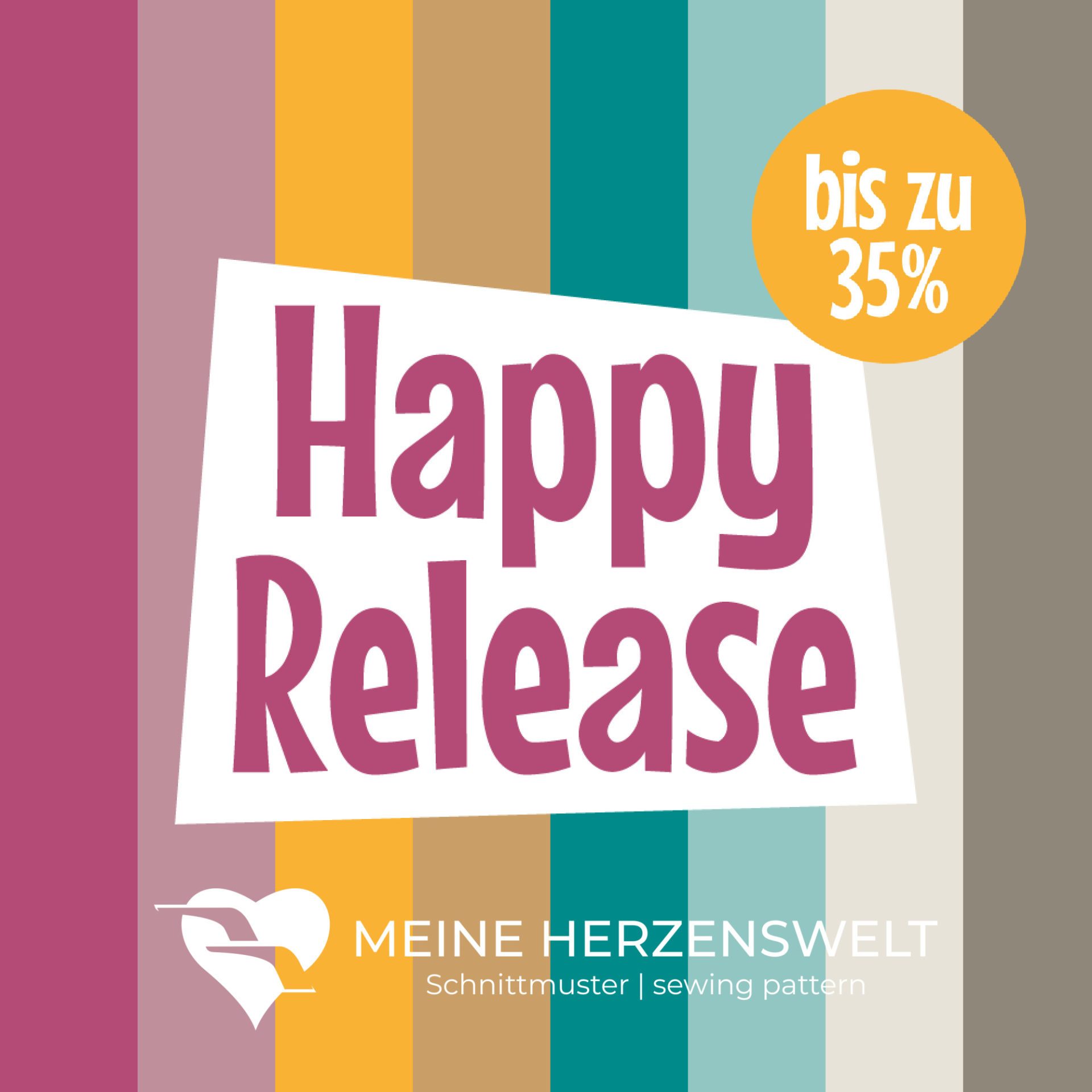 Happy Release - Schnittmuster - Meine Herzenswelt