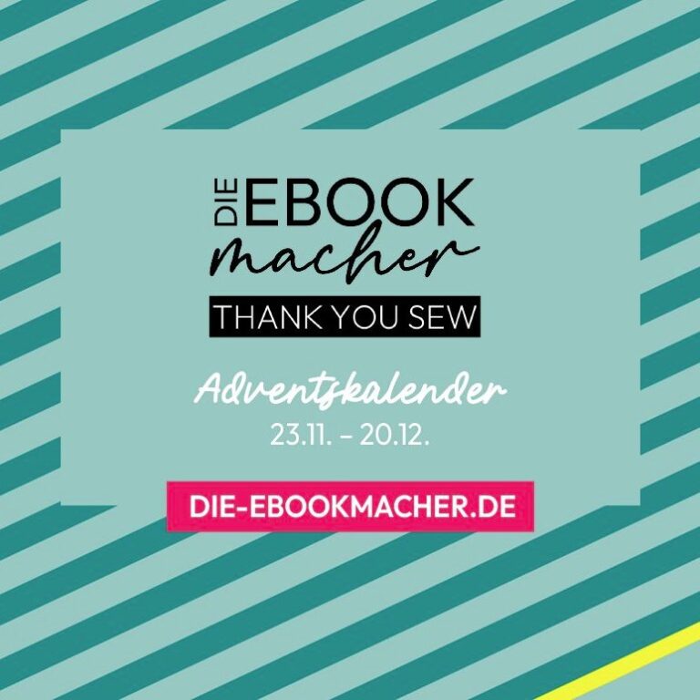 Thank you sew Adventskalender Die Ebookmacher