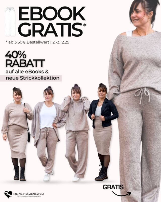 Adventskalender Ebookmacher - Gratis Schnittmuster - Strickkollektion - Meine Herzenswelt